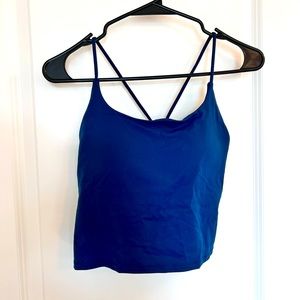 Halara padded crop top M